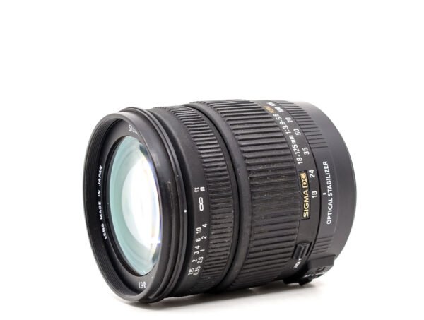 Sigma Objectif 18-125 mm